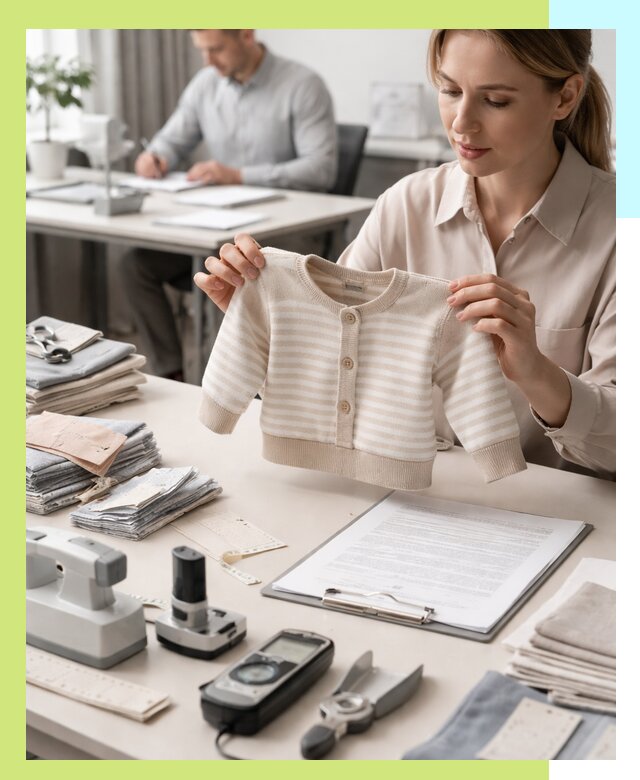 Сертификация детской одежды и текстильных изделий в Искитиме