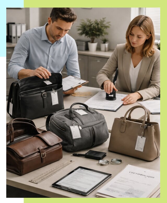 Сертификация сумок в Искитиме от 7644 руб. | Алешин-Скм