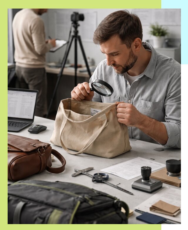 Сертификация сумок в Искитиме, оформление и получение сертификатов