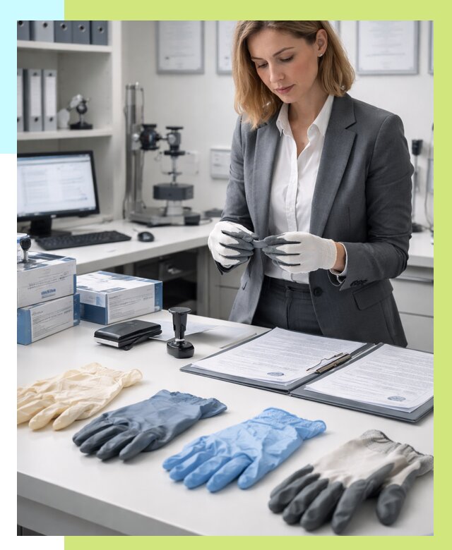 Сертификация перчаток в Искитиме от 8663 р. | Алешин-Скм