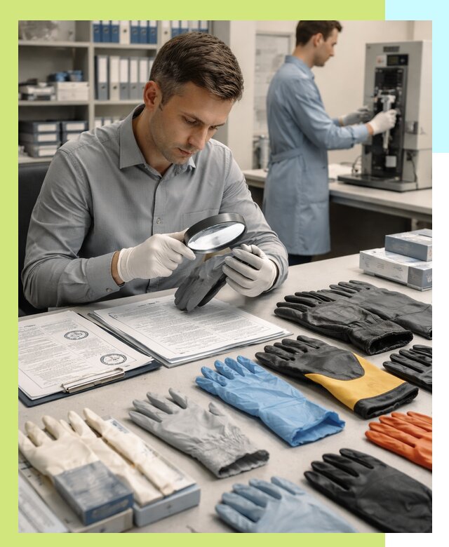 Сертификация перчаток и средств защиты продукции в Искитиме