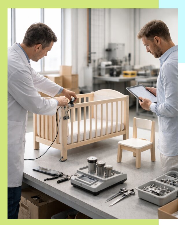 Сертификация детской мебели и проверка безопасности в Искитиме