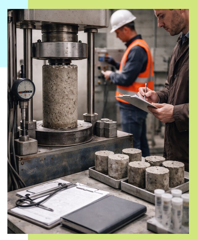 Сертификация бетона в Искитиме от 30576 р. сертификат | Алешин-Скм