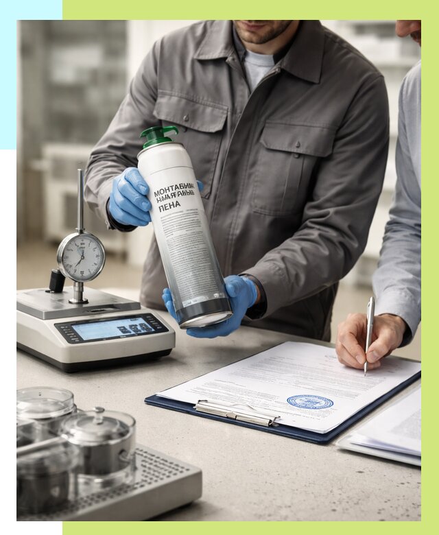 Сертификация монтажной пены в Искитиме от 15288 р. | Алешин-Скм