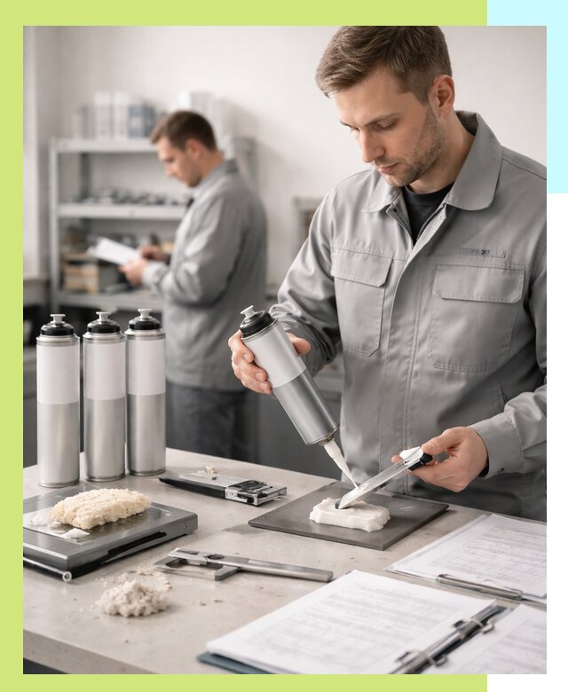 Сертификация монтажной пены и соответствие стандартам в Искитиме