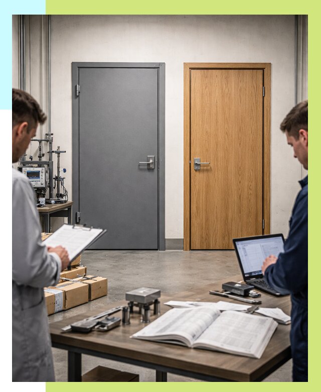 Сертификация дверей в Искитиме от 8154 р. под ключ | Алешин-Скм