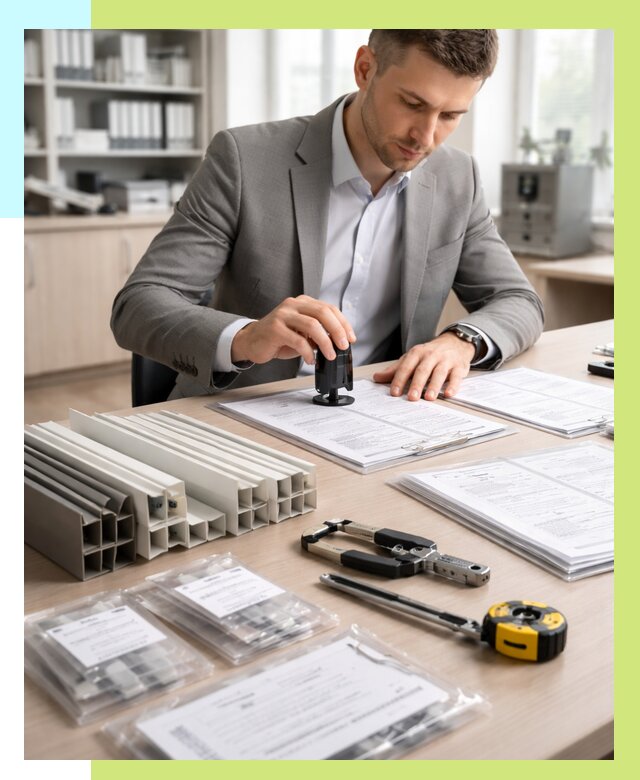 Сертификация ПВХ продукции в Искитиме от 8663 р., Алешин-Скм