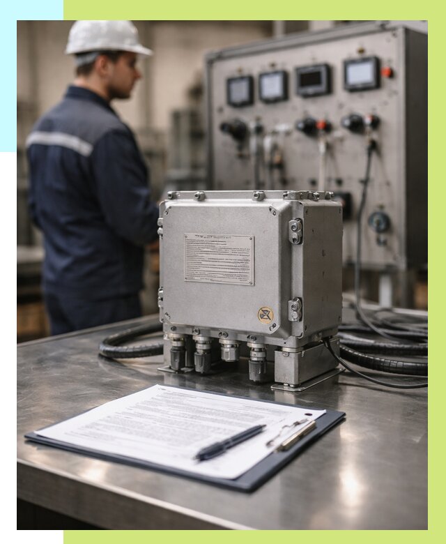 Сертификация взрывозащищенного оборудования в Искитиме от 35672 р. | Алешин-Скм