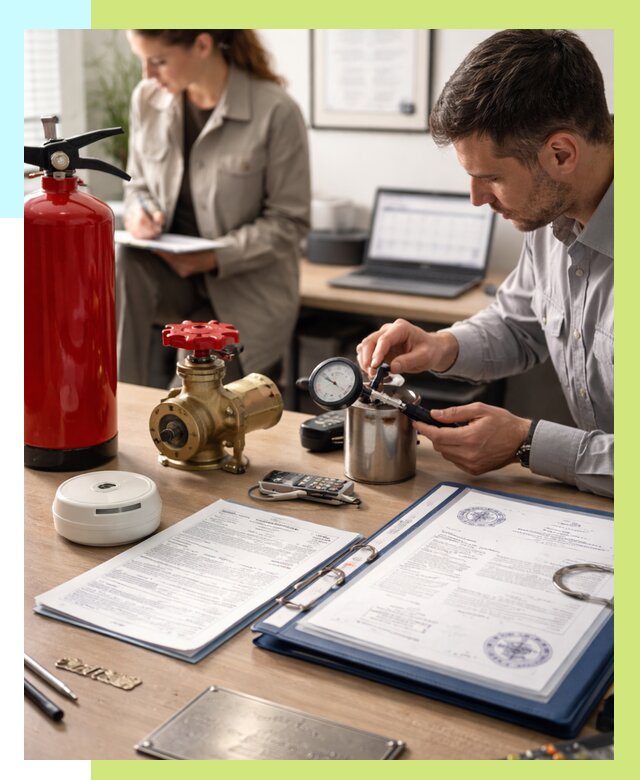 Сертификация пожарного оборудования в Искитиме от 15288 р.|Алешин-Скм