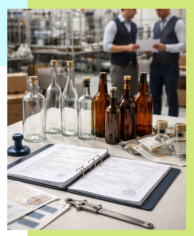 Сертификация стеклянных бутылок в Искитиме от 25480 р. | Алешин-Скм