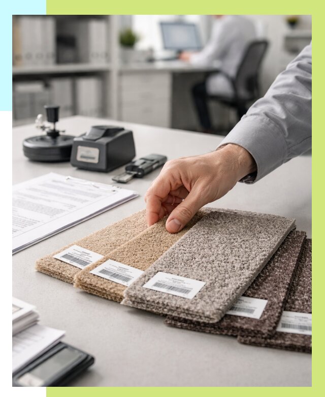 Сертификация ковролина в Искитиме от 15288 р., Алешин-Скм