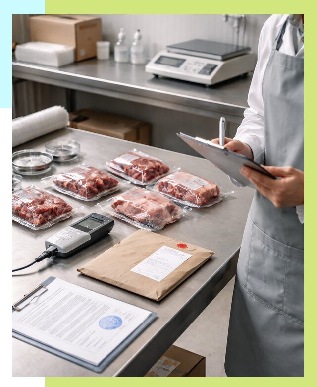Сертификат на мясо и декларация в Искитиме от 8663 р. | Алешин-Скм