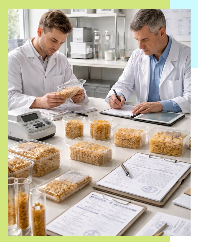 Сертификация макаронных изделий и технологической документации в Искитиме