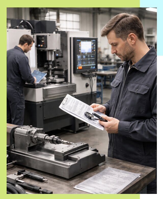Сертификация станков: оформление документов и испытания в Искитиме