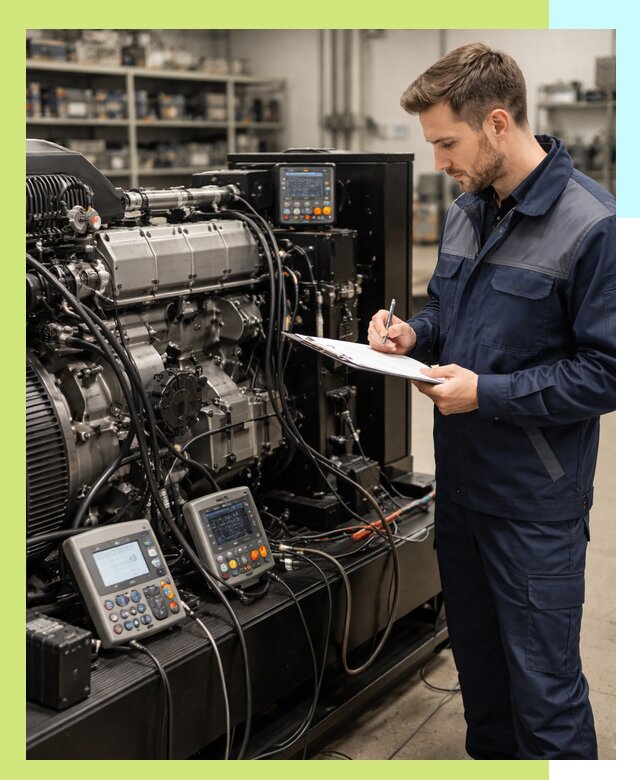 Сертификация дизельных генераторов и их оборудования в Искитиме