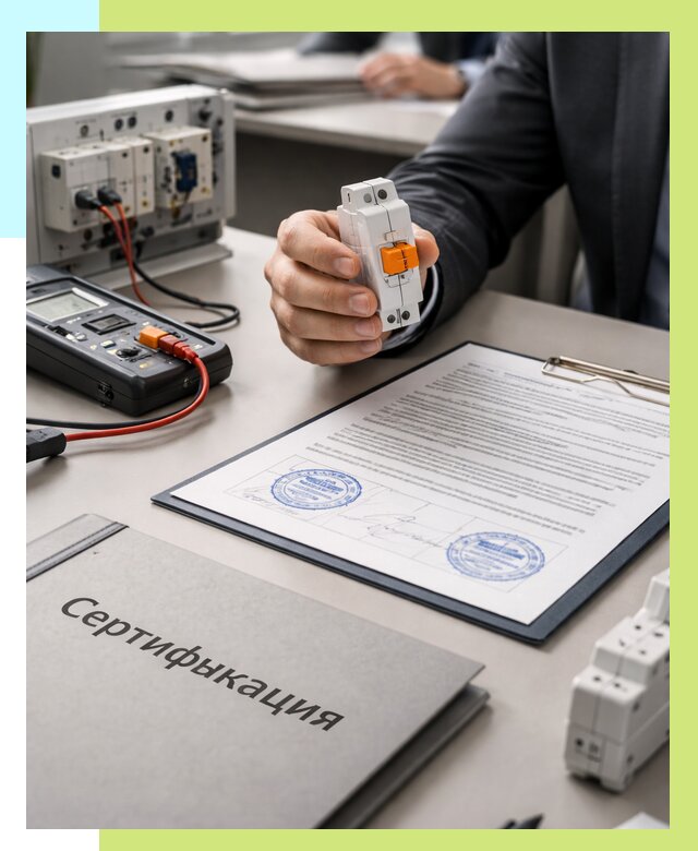 Сертификация выключателей под ключ в Искитиме от 15288 р. | Алешин-Скм
