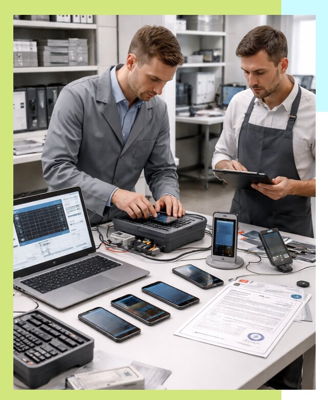 Сертификация мобильных телефонов и смартфонов в Искитиме под ключ