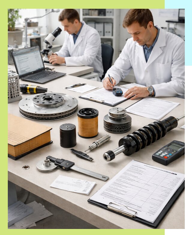 Сертификация автозапчастей и комплектующих в Искитиме по ГОСТ