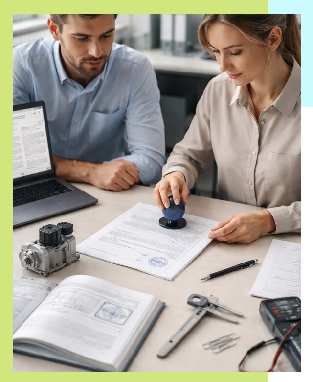 Выдача паспорта изделия и техническая экспертиза продукции в Искитиме