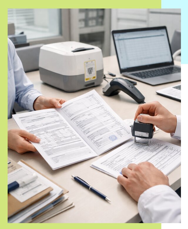 Оформление паспорта на товар и сопроводительных документов в Искитиме