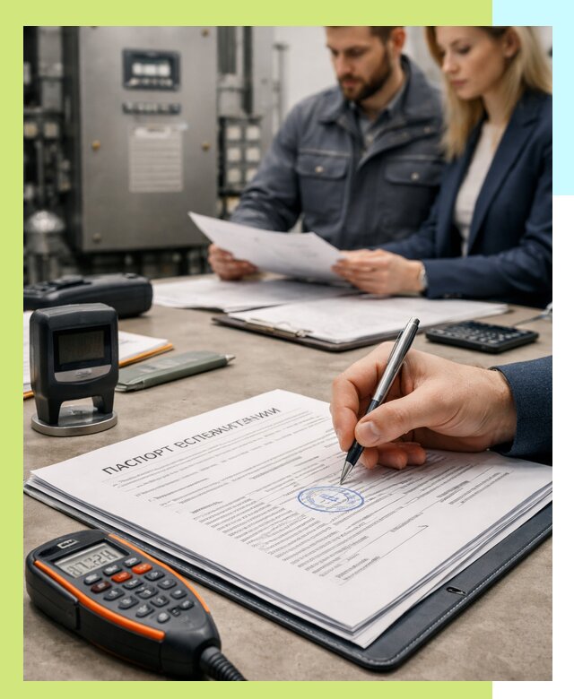 Оформление паспорта эксплуатации оборудования в Искитиме