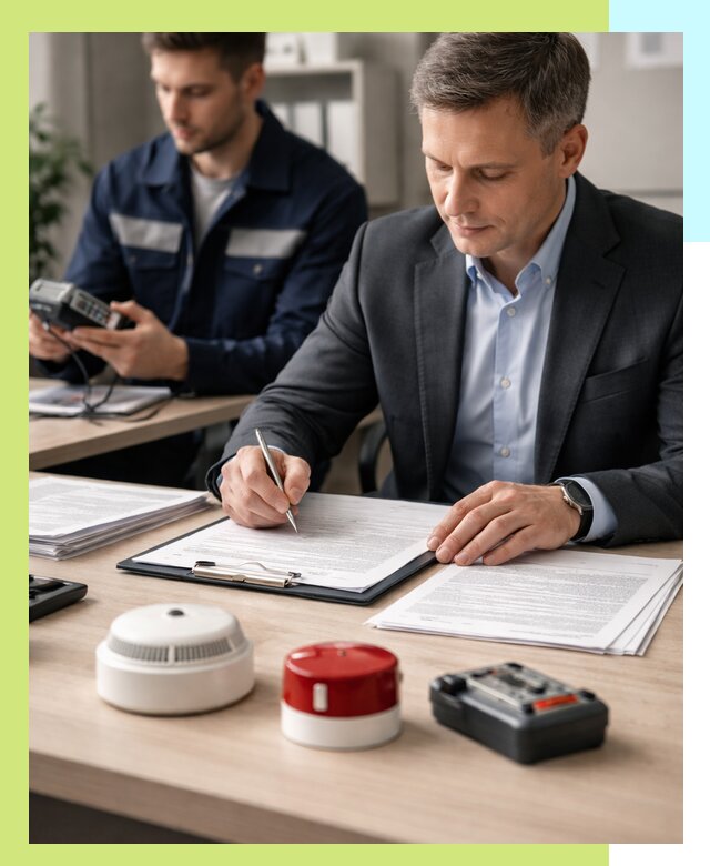 Получение добровольного пожарного сертификата в Искитиме