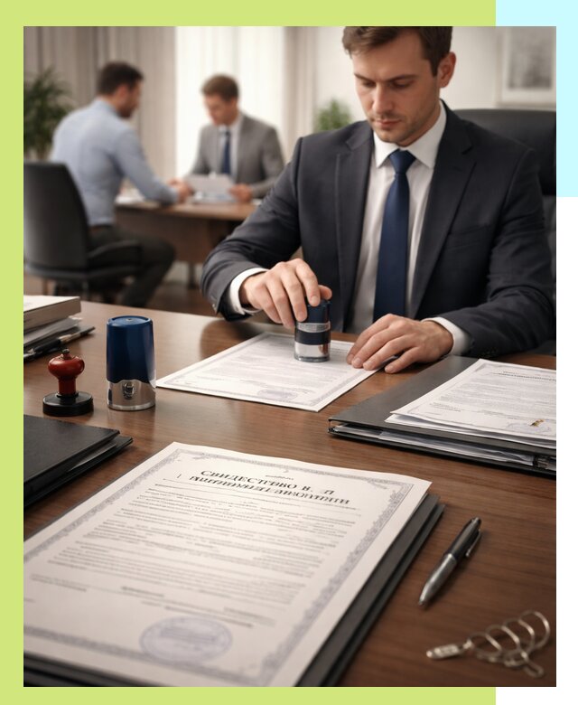 Оформление свидетельства о государственной регистрации в Искитиме