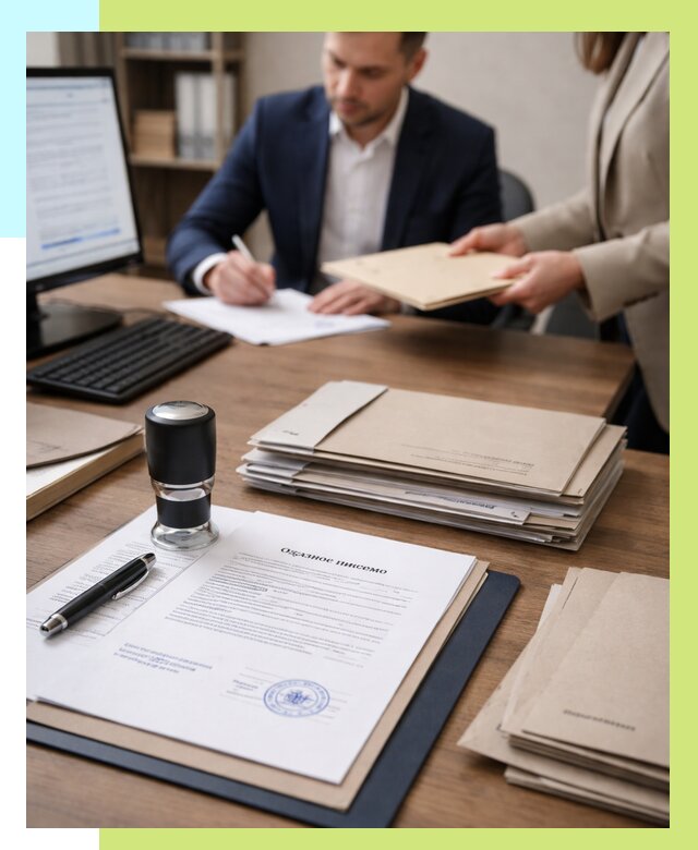 Отказное письмо для таможни в Искитиме от 3058 р, Алешин-Скм