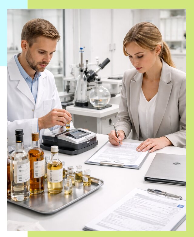 Заключение о спиртосодержании в Искитиме, от 5096 р., Алешин-Скм