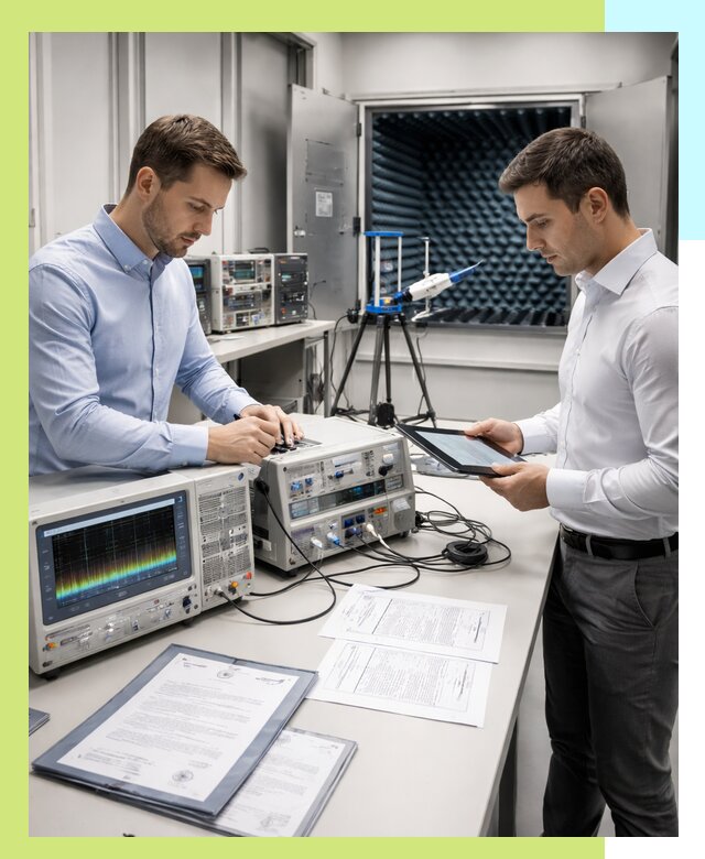 Оформление и выдача сертификата ЭМС для продукции в Искитиме