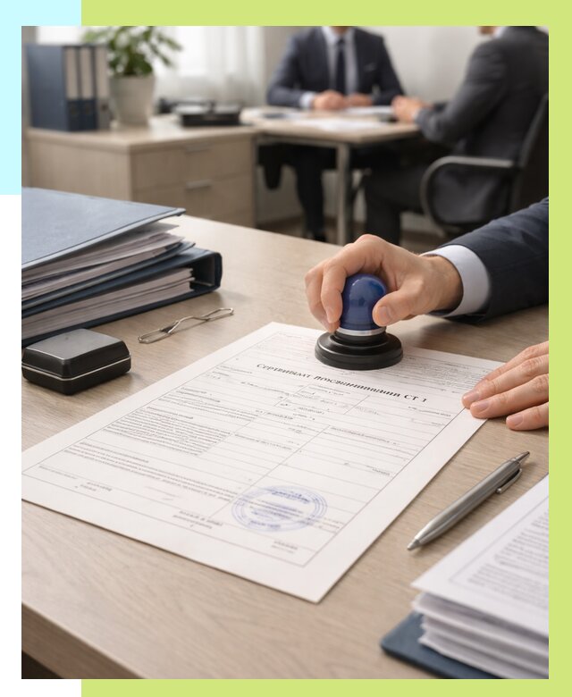 Сертификат происхождения СТ 1 в Искитиме от 4586 р. | Алешин-Скм