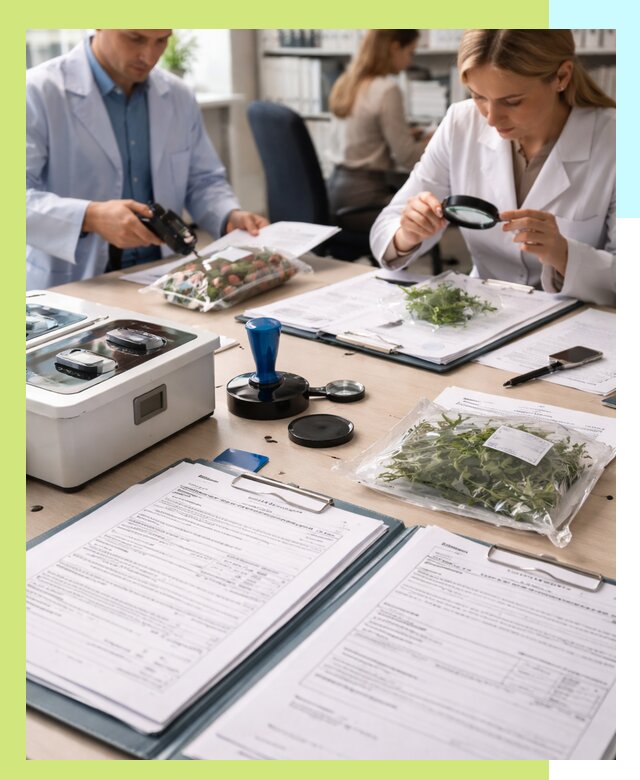 Оформление карантинного сертификата для растений в Искитиме