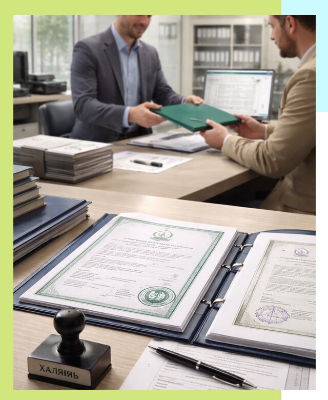 Выдача Халяль сертификата для продукции и услуг в Искитиме