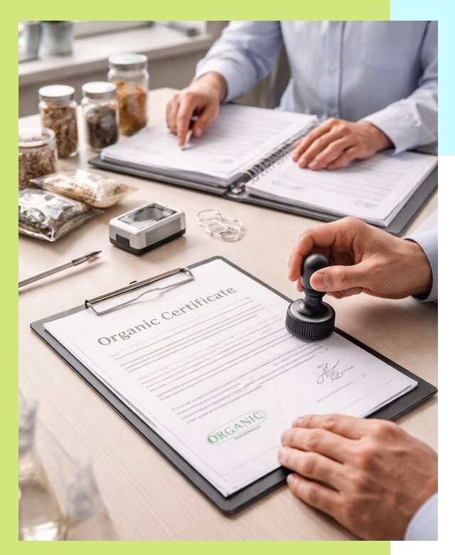 Получение органик сертификата для продукции в Искитиме