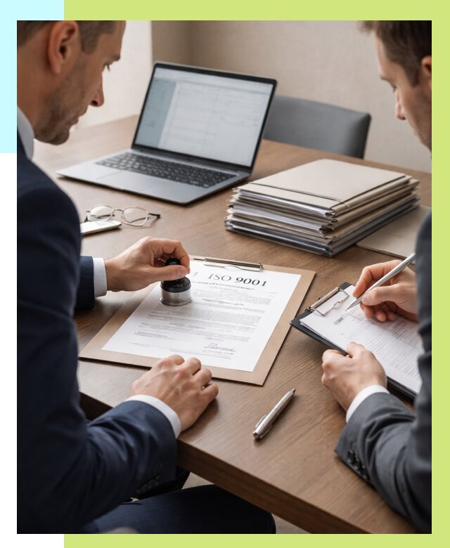 Сертификат ISO 9001 в Искитиме купить от 81536 р. | Алешин-Скм