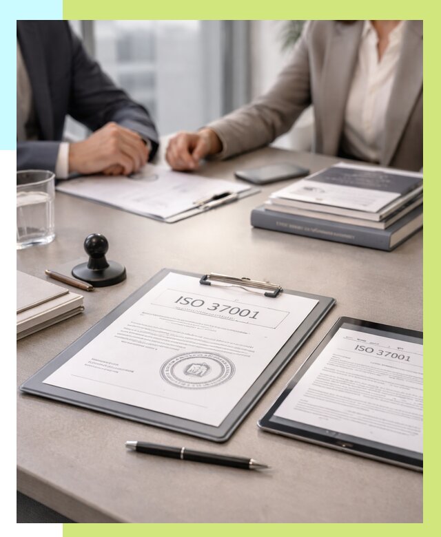 Сертификат ISO 37001 в Искитиме оформить от 122304 р. Алешин-Скм