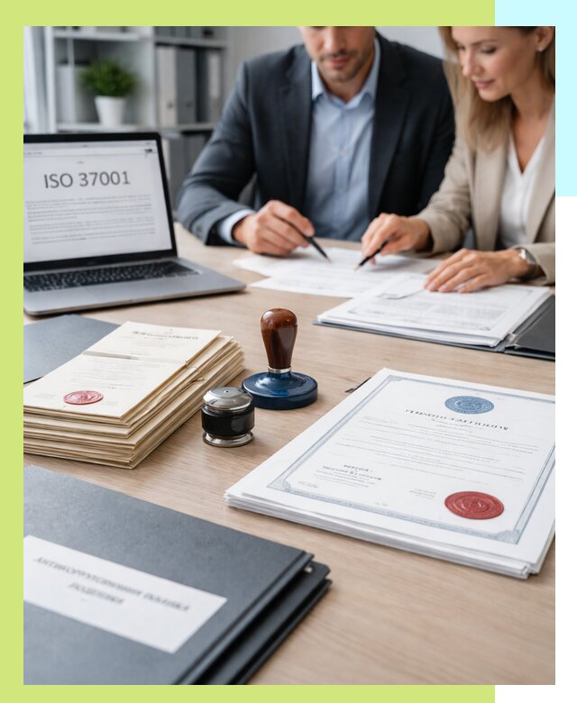 Получение сертификата ISO 37001 по системе борьбы с коррупцией в Искитиме