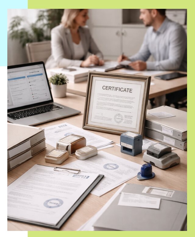 Сертификация компании в Искитиме от 45864 р. | Алешин-Скм — заказ